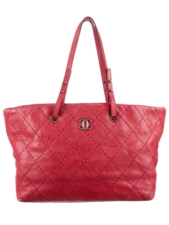 CHANEL Handbags - Chanel Large On the Road Tote Pink Leather Bag